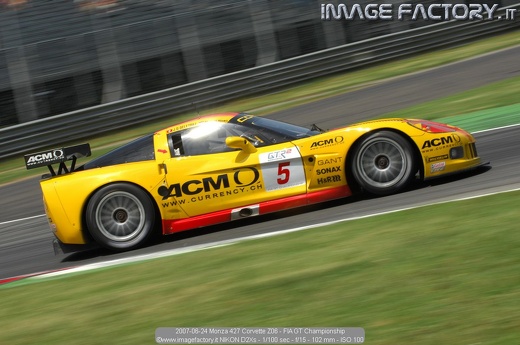 2007-06-24 Monza 427 Corvette Z06 - FIA GT Championship